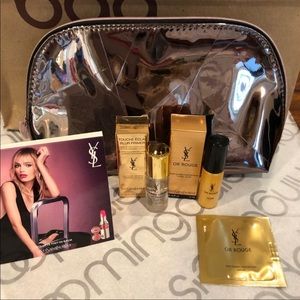 YSL Cosmetic Bag & Skin Care (New)